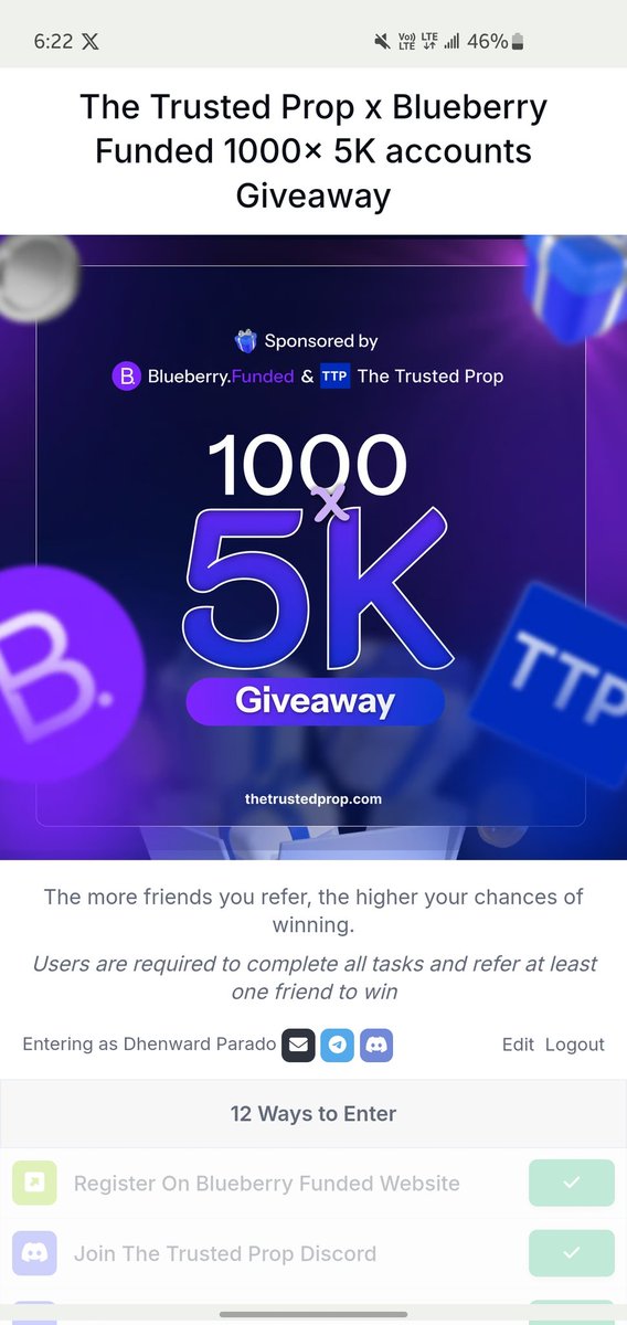 ๐๐๐จ๐๐ฎ (@nasdy03) on Twitter photo A life Changing Oppurtunity Guys given By
<a href="/TheTrustedProp/">TheTrustedProp</a> ๐๐ฏ
<a href="/BlueberryFunded/">Blueberry Funded</a> ๐๐ฏ
Feel free to participate Famโค๏ธ
Link: wn.nr/rjdwnVj A life Changing Oppurtunity Guys given By
<a href="/TheTrustedProp/">TheTrustedProp</a> ๐๐ฏ
<a href="/BlueberryFunded/">Blueberry Funded</a> ๐๐ฏ
Feel free to participate Famโค๏ธ
Link: wn.nr/rjdwnVj
