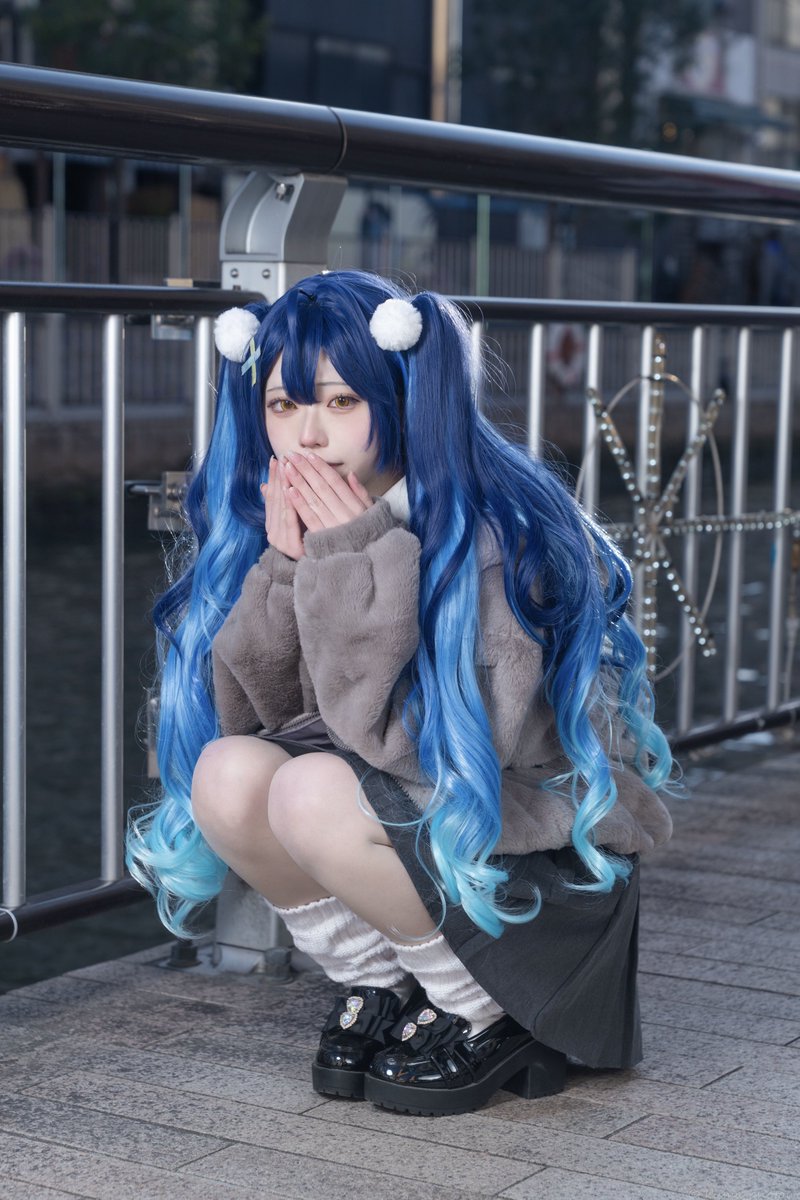 mya12_2's tweet image. cosplay 🌈🕒 🎐
　 ︎︎
 ︎︎
　 ︎︎　　　　　 　まだまだ寒いね
 ︎︎
