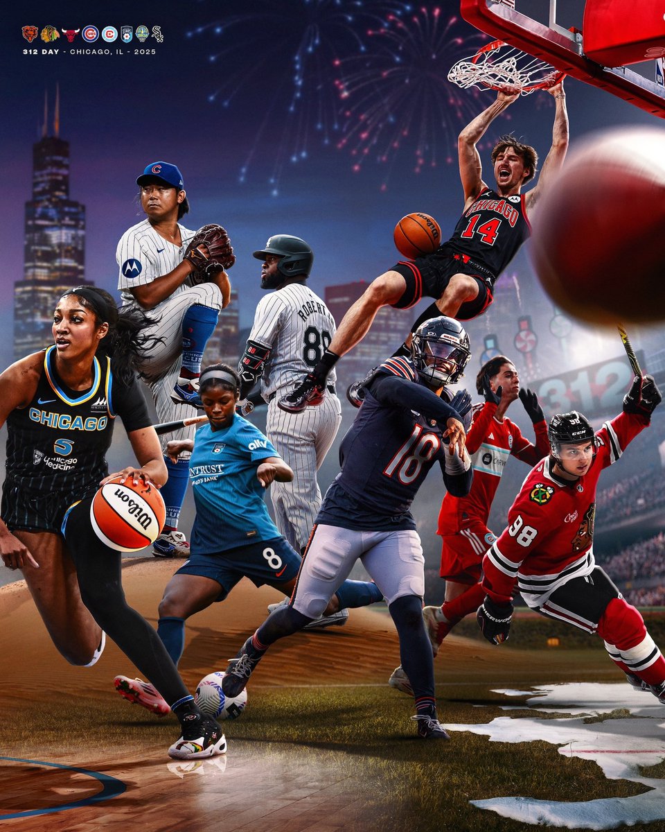 There is no place like home 🏠❤️

Happy #312Day, Chicago!