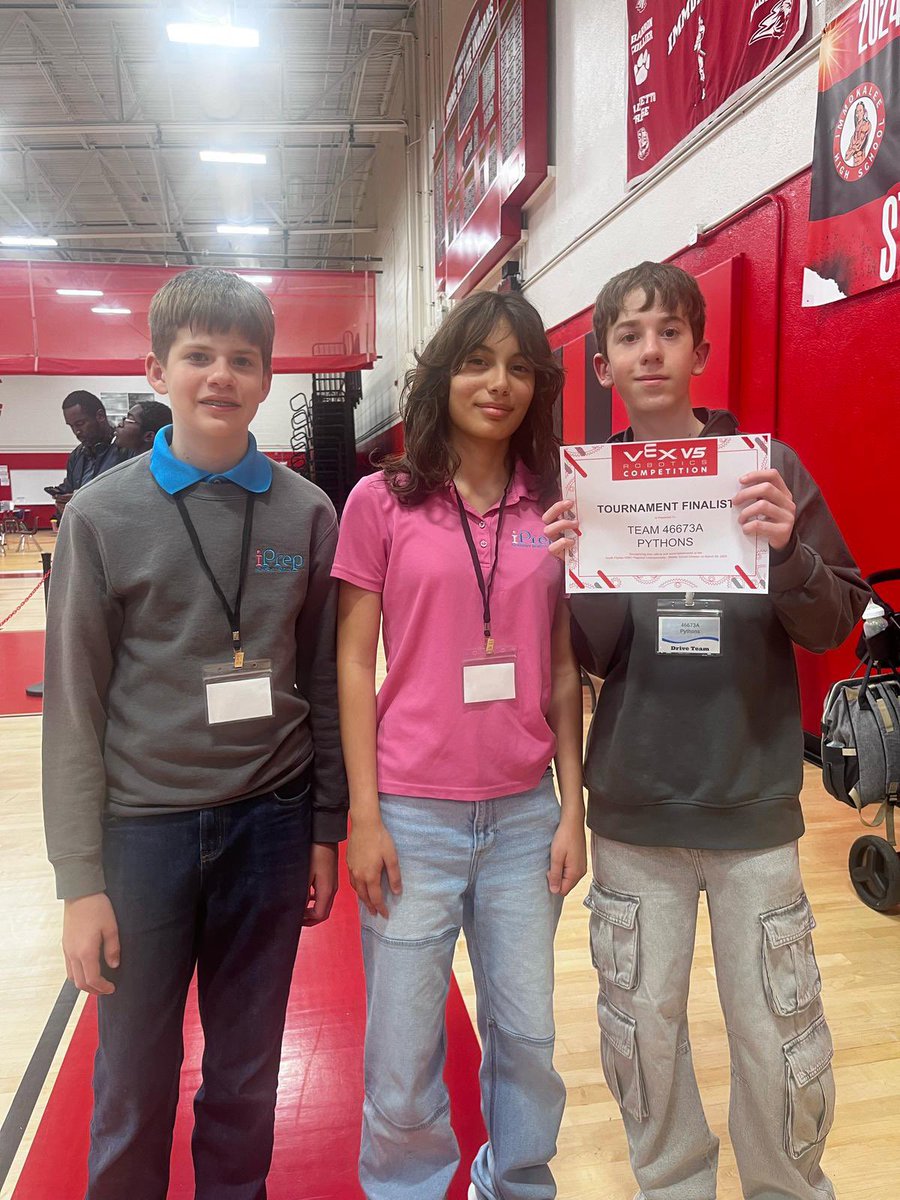 iPrep Academy North (@iprepnorth) on Twitter photo Our inaugural #VexV5 middle school team placed second in the state this past weekend! Their hard work and commitment to engineering and technology shines bright! <a href="/MDCPSSTEAM/">M-DCPS STEAM</a> <a href="/SuptDotres/">Jose L. Dotres, Ed.D.</a> <a href="/iLearnMDCPS/">iLearnMDCPS</a> <a href="/MDCPSNorth/">M-DCPS North Region</a> <a href="/miamimagnets/">Miami Magnet Schools</a> Our inaugural #VexV5 middle school team placed second in the state this past weekend! Their hard work and commitment to engineering and technology shines bright! <a href="/MDCPSSTEAM/">M-DCPS STEAM</a> <a href="/SuptDotres/">Jose L. Dotres, Ed.D.</a> <a href="/iLearnMDCPS/">iLearnMDCPS</a> <a href="/MDCPSNorth/">M-DCPS North Region</a> <a href="/miamimagnets/">Miami Magnet Schools</a>