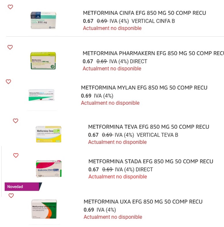 Si a la pressió sobre el preu mes baix li sumes l'impossibilitat de d'abastir el mercat dels laboratoris i la  imposibilitat de substitució del farmacèutic tens com a resultat pacient sense ADOs. Alguna cosa haurem de fer <a href="/salutcat/">Salut</a>