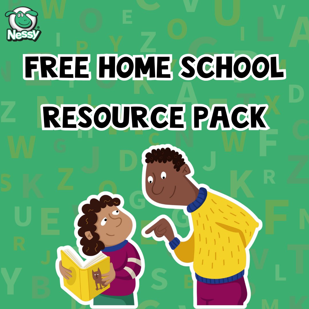 NessyLearning's tweet image. Download our Home School Resource Pack to help your child develop literacy and math skills 💚

Tap the links below to download your copy today!

British English: bit.ly/3Fyrc6h
American English: bit.ly/4hqAnTF

#dyslexia #educationalresources