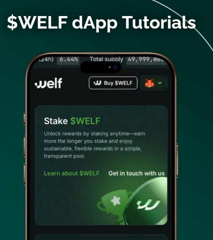 SebastianWols17's tweet image. 🧵 App Presentation Vids
🧵 @WelfFinance 

This is a small 🧵with simple, yet professional videos made by the $WELF team, showing the basic for now usage of the app!

So let`s look on the tutorials!