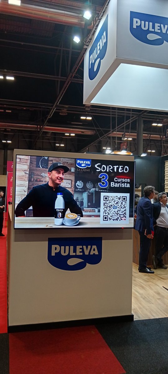 ☕🔥 GANA una formación exclusiva con @willygomezcoffee en HIP 2025 🔥☕
📅 Del 10 al 12 de marzo | 📍 Stand Café Puleva - Pabellón 10 – 10D-432

Participa en el sorteo de 3 cursos de Barista. 👉Inscríbete rellenando el formulario en nuestro stand.
#Puleva #HIP2025 #Baristas