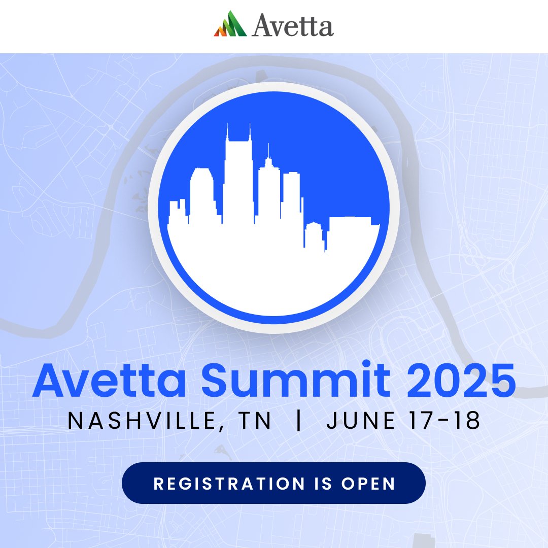 Registration is open for Avetta Summit 2025: Confidence Beyond Compliance in Nashville! Join us June 17-18 for expert insights, interactive roundtables &amp; networking with industry leaders. Don’t miss this must-attend event in Music City! bit.ly/41JlS7x #AvettaSummit2025