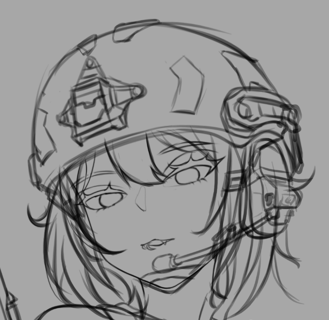 Soo......I have no idea how to do lineart. Now I regret never finishing any of my drawings before. 😭