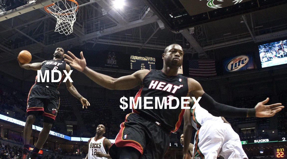 MDX is just days away, already seeing massive buys based off speculation and whale activity. This is your last chance before takeoff! $MEMDEX is revolutionary for crypto, don’t FOMO buy  in at the top like the other jeets, be a Chad and get in before it launches 🚀 

~ 12.5M