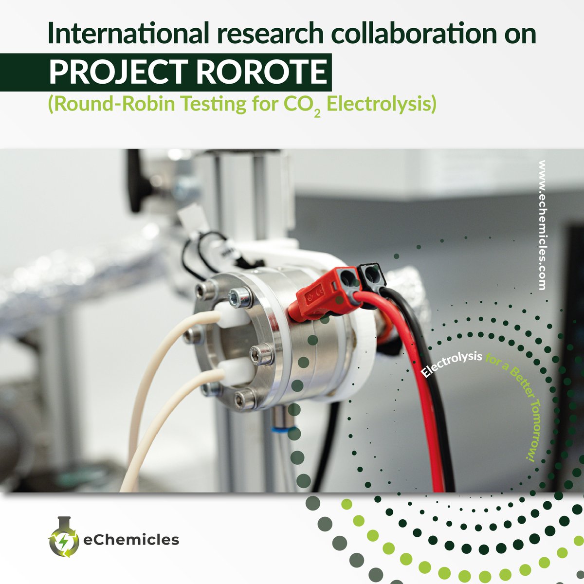 eChemicles (@echemicles) on Twitter photo <a href="/eChemicles/">eChemicles</a> is excited to announce its participation in Project ROROTE (Round-Robin Testing for CO₂ Electrolysis), a groundbreaking initiative aimed at revolutionizing CO₂ electrolysis technology.
Research is the basis of eChemicles’s scalable CO₂ electrolysis technology. By <a href="/eChemicles/">eChemicles</a> is excited to announce its participation in Project ROROTE (Round-Robin Testing for CO₂ Electrolysis), a groundbreaking initiative aimed at revolutionizing CO₂ electrolysis technology.
Research is the basis of eChemicles’s scalable CO₂ electrolysis technology. By