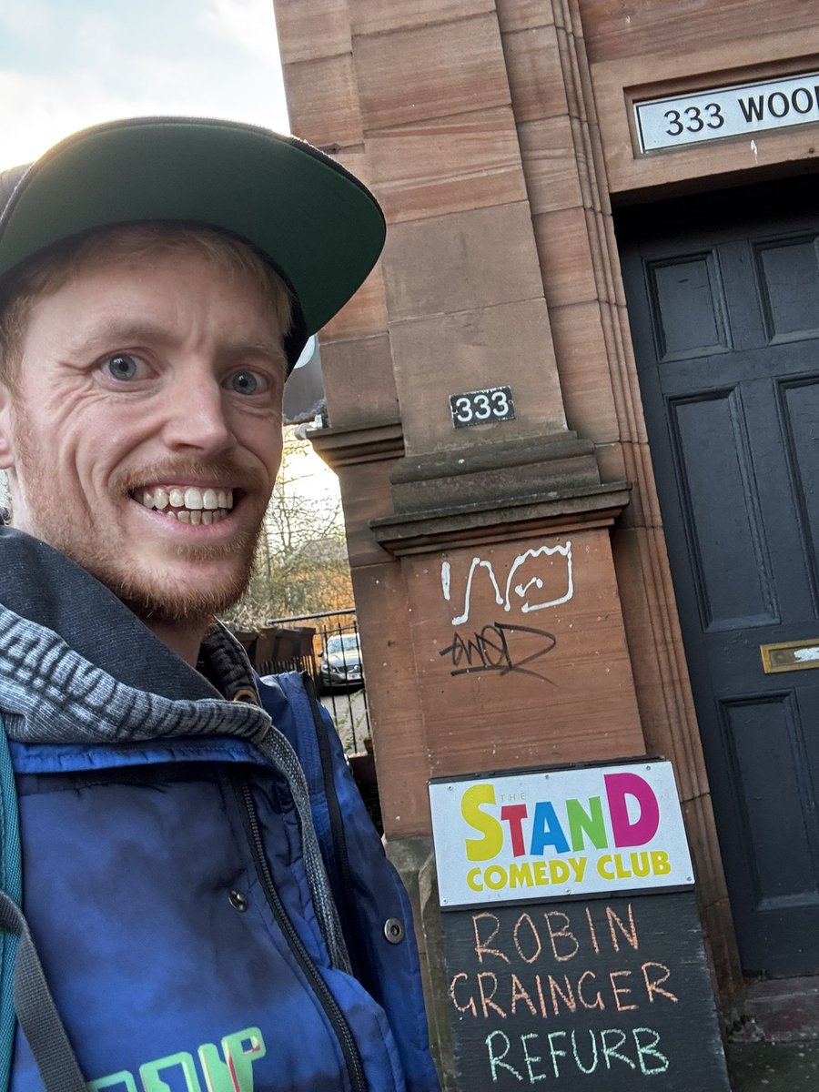 Robin Grainger (@robingrainger) on Twitter photo Thanks again to all the team at <a href="/StandComedyClub/">The Stand</a> <a href="/StandGlasgow/">The Stand Glasgow</a> <a href="/GlasgowComedy/">Glasgow Comedy Festival</a> for having me do my show last night and kick off the entire festival. It was such fun!
Thanks to anyone who stopped for a chat or a photo after the show and for your kind comments across socials today Thanks again to all the team at <a href="/StandComedyClub/">The Stand</a> <a href="/StandGlasgow/">The Stand Glasgow</a> <a href="/GlasgowComedy/">Glasgow Comedy Festival</a> for having me do my show last night and kick off the entire festival. It was such fun!
Thanks to anyone who stopped for a chat or a photo after the show and for your kind comments across socials today