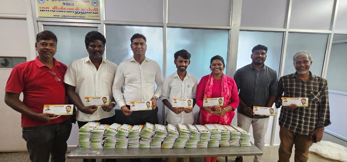 SubathraDevi_'s tweet image. உள்ளாட்சி சுயேச்சை போட்டியாளர்களுக்கு வரவேற்பு கடிதம் காங்கிரஸ் உள்ளாட்சி பிரிவில் இருந்து! இன்று முதல் 2000 பேருக்கு எழுதி அனுப்புகிறோம் தோழர்களே!! 
#காங்கிரஸ் 
#LocalGovernance