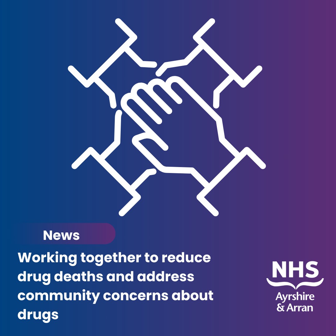 From NHS A&amp;A: Over recent weeks, we have seen an increase in the number of people who use street drugs experiencing near fatal overdoses. Tragically, there has also been an increase in drug deaths. 🧵