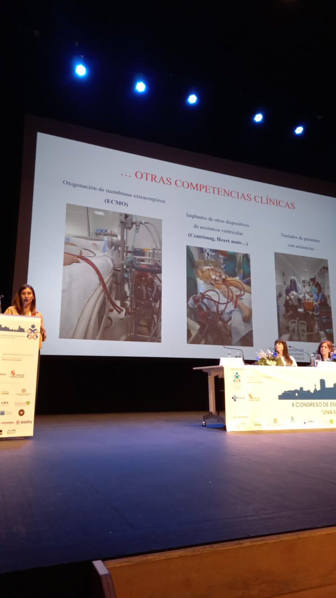 Aprendiendo de la práctica avanzada en enfermería 
Verónica Esteban, <a href="/Miryamgcebrian/">Miryam</a> y Mª Antonia Moreno; moderadas x la Presidenta de nuestro Colegio Patricia Miguel 
#UnaMiradaAlFuturo