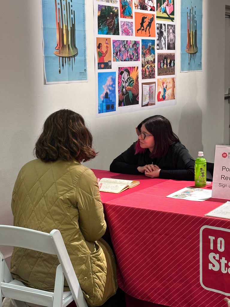 🎨 MoCCA Arts Festival 2025 is almost here! Join us in Chelsea (March 15-16) with for panels, artist talks &amp; more.

✨ Stop by our table for a free portfolio review, tote bag &amp; sketchbook!

📍 Metropolitan Pavilion (125 W 18th St, NYC)
🎟️ Details: moccafest.org

#mocca