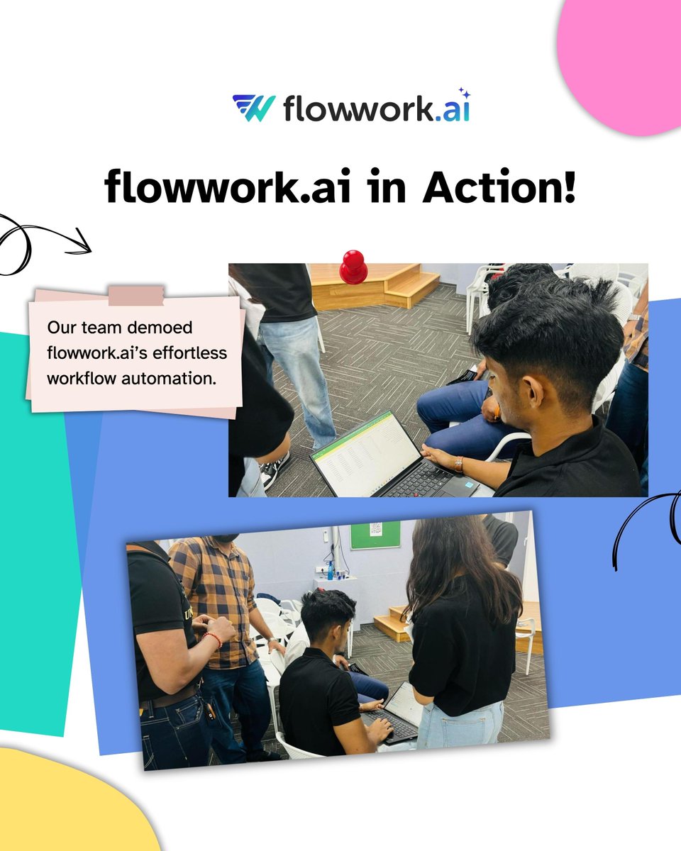 FlowworkAi's tweet image. Had an incredible time at #Namma_Bengaluru_Entrepreneurs_Meetup, showcasing how #Flowwork.ai is revolutionizing workflow automation! Great conversations, insightful discussions, and an exciting live demo big thanks to everyone who joined!

👉 Try flowwork.ai/?utm_source=x&amp;amp;…