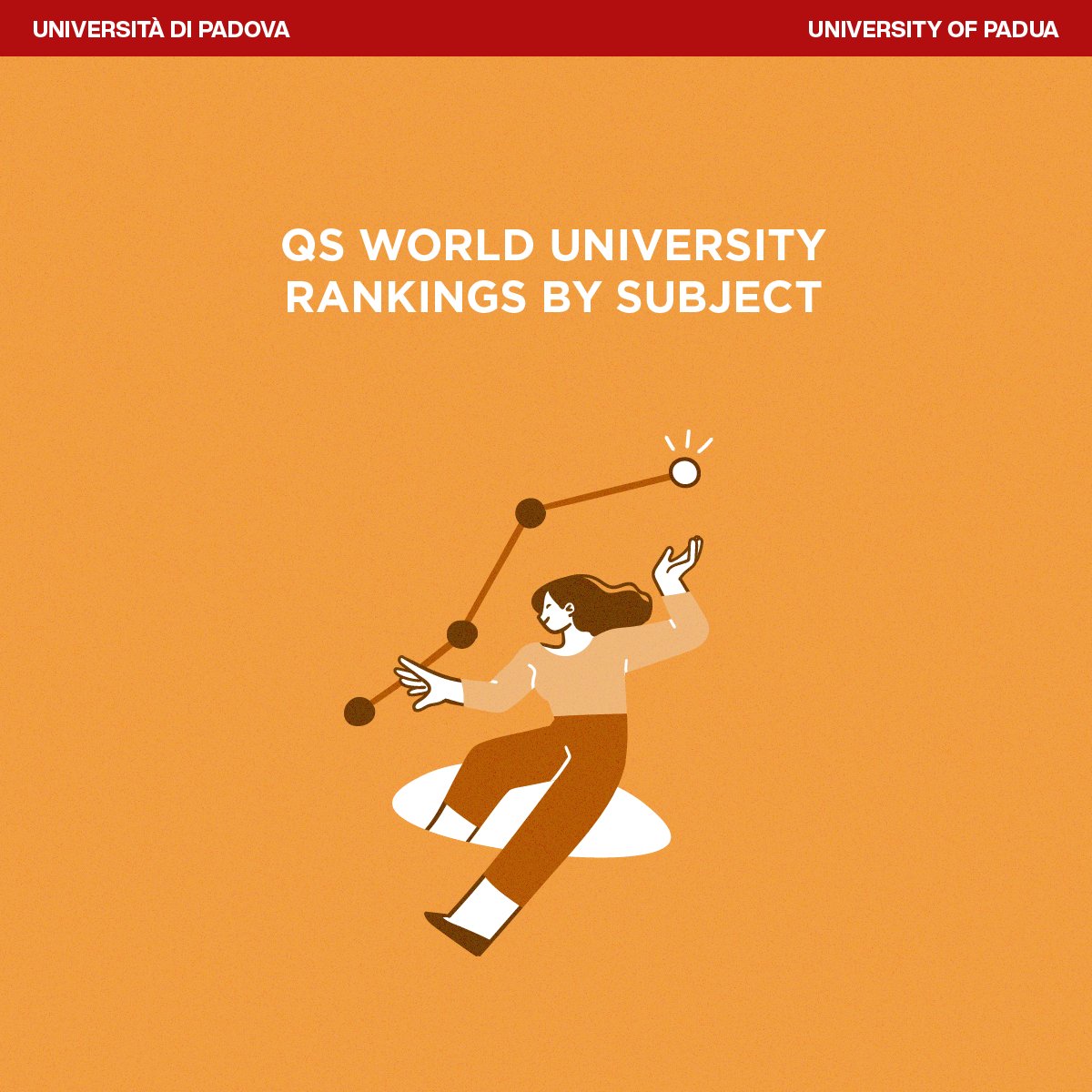 Università di Padova (@unipadova) on Twitter photo 🎓 <a href="/TopUnis/">QS Top Universities</a> World University Rankings by Subject 2025: siamo tra le migliori 100 università per Natural Sciences e Life Sciences & Medicine.
Consolidiamo la nostra presenza tra le migliori università al mondo con ben 7 discipline nella top 100 globale.
> unipd.link/qs-world-unive… 🎓 <a href="/TopUnis/">QS Top Universities</a> World University Rankings by Subject 2025: siamo tra le migliori 100 università per Natural Sciences e Life Sciences & Medicine.
Consolidiamo la nostra presenza tra le migliori università al mondo con ben 7 discipline nella top 100 globale.
> unipd.link/qs-world-unive…