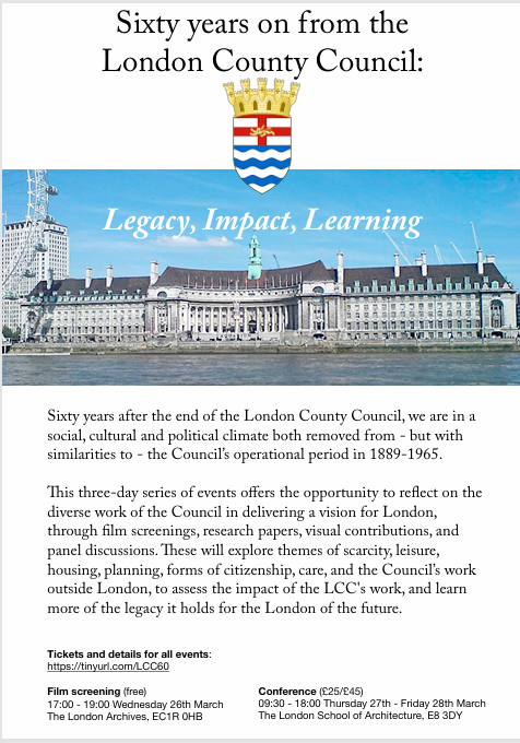 Come and join the LCC discussion at our conference, we are planning to encompass a surprising amount of eras and subject areas #LCCLegacy60