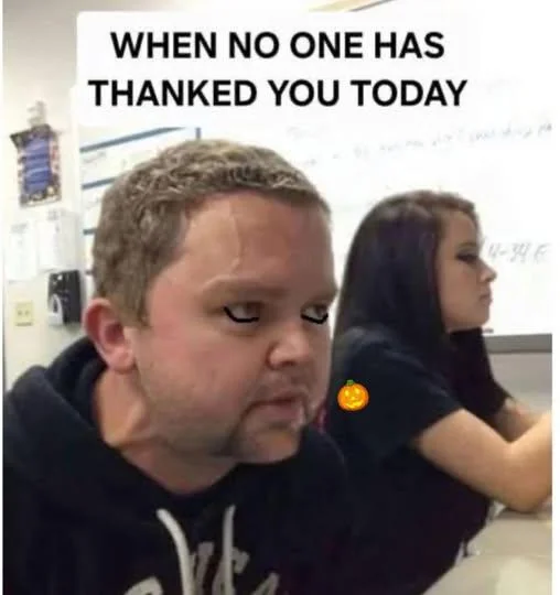 Have you thanked anyone today?