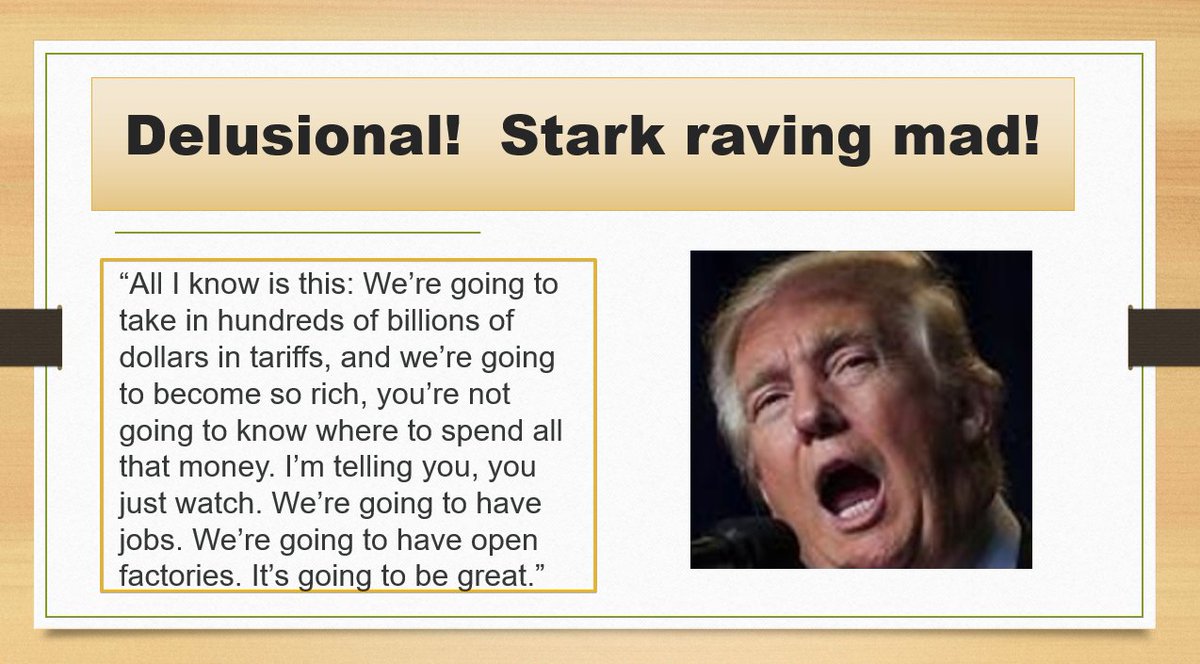 bennel62's tweet image. NOTE TO SELF: #Wordcheck each article you read on #FirstFelon #DonaldTrump #tariffs for &quot;#delusional&quot; paulsnewsline.blogspot.com/2025/03/note-t…