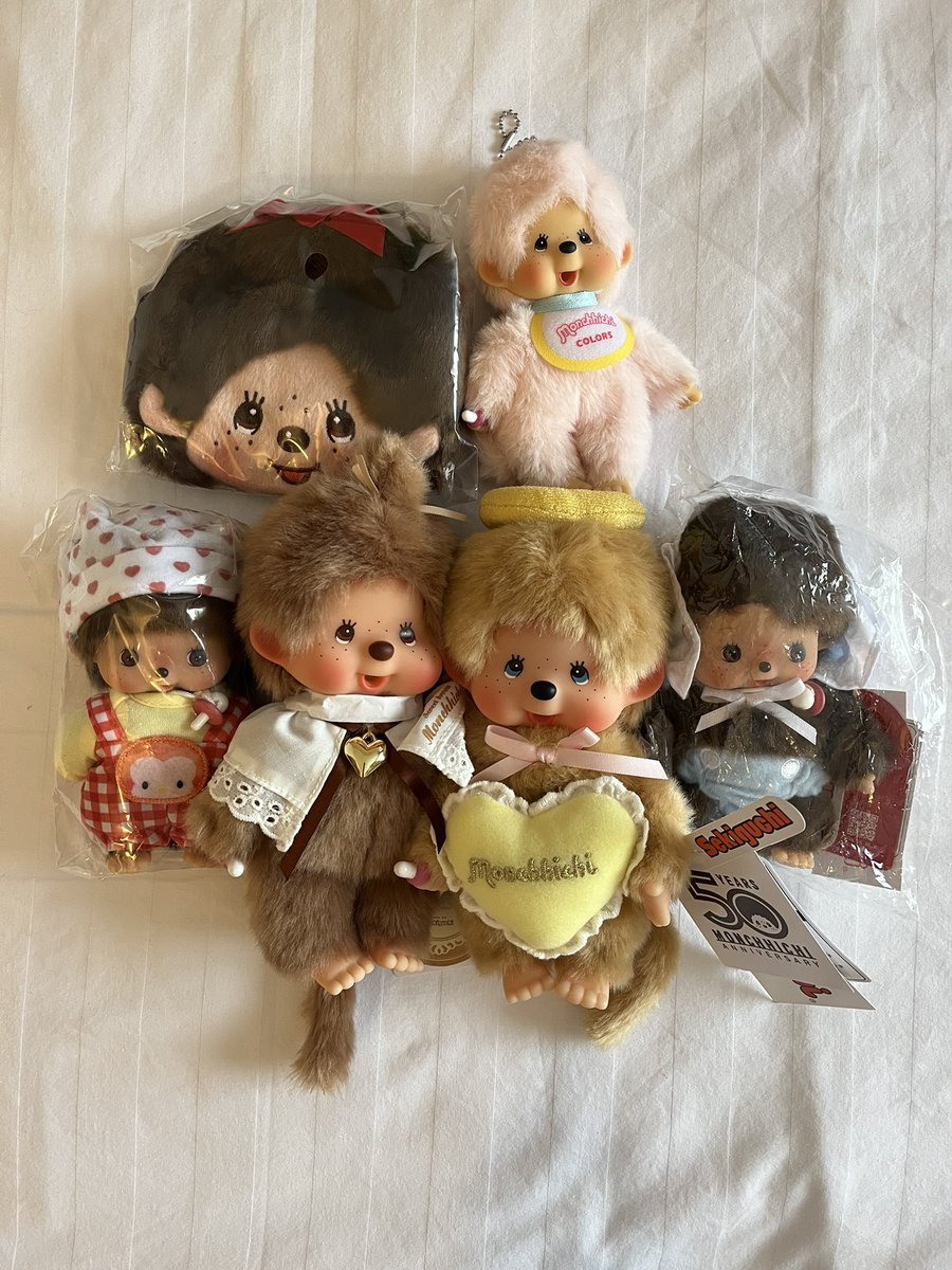 voidcaos's tweet image. monchhichi I love u