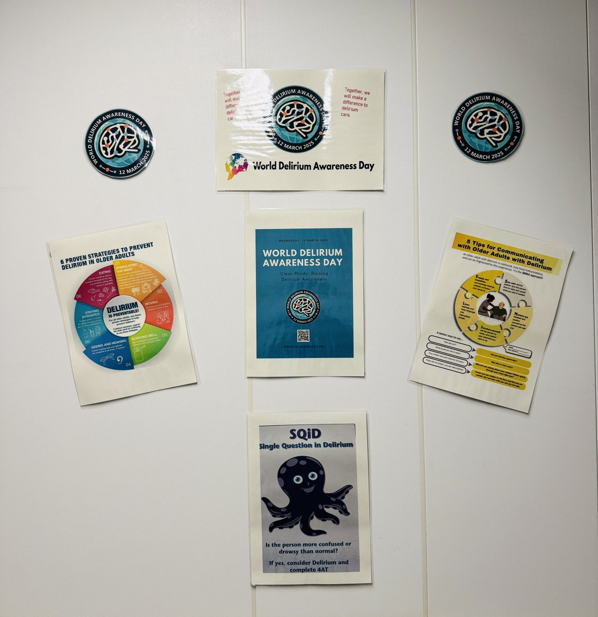 Geraldine Ralph 💙💛 (@ger_ral) on Twitter photo #WDAD2025 Raising awareness on “World Delirium Awareness Day” in the SLT department at The Royal Alexandra Hospital. Everyone has a role to play in spotting the signs of delirium. “Are they different today?” 🤔 <a href="/NHSGGCClydeAHP/">NHSGGC Clyde AHP</a> <a href="/christineahp/">Christine Steel</a> <a href="/gilbeato/">Gillian Beaton SLT</a> <a href="/nhsggcsaaslt/">NHSGGC - Adult Acute Speech and Language Therapy</a> 🦑 #WDAD2025 Raising awareness on “World Delirium Awareness Day” in the SLT department at The Royal Alexandra Hospital. Everyone has a role to play in spotting the signs of delirium. “Are they different today?” 🤔 <a href="/NHSGGCClydeAHP/">NHSGGC Clyde AHP</a> <a href="/christineahp/">Christine Steel</a> <a href="/gilbeato/">Gillian Beaton SLT</a> <a href="/nhsggcsaaslt/">NHSGGC - Adult Acute Speech and Language Therapy</a> 🦑