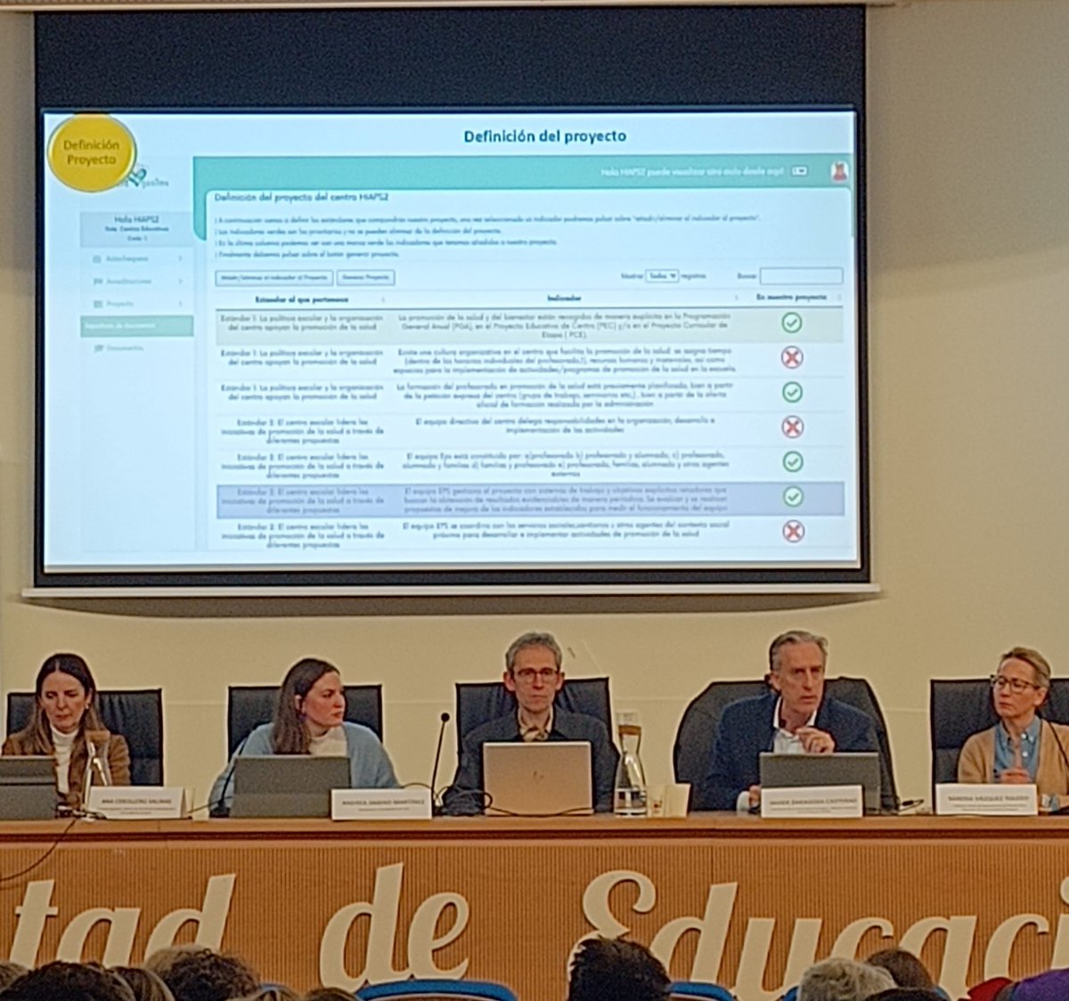 Escuelas Promotoras (@epsaragon) on Twitter photo #Javier Zaragoza, catedrático de <a href="/unizar/">Universidad Zaragoza</a> y miembro de <a href="/efypaf/">Grupo Inves. EFYPAF</a> presenta la ▶️Plataforma REDEPS-Gestión. Es una herramienta online que facilita la gestión de #escuelaspromotorasdesalud, y que, entre otras, permite realizar autochequeos, informes de progeso o evaluaciones
#RAEPS25 #Javier Zaragoza, catedrático de <a href="/unizar/">Universidad Zaragoza</a> y miembro de <a href="/efypaf/">Grupo Inves. EFYPAF</a> presenta la ▶️Plataforma REDEPS-Gestión. Es una herramienta online que facilita la gestión de #escuelaspromotorasdesalud, y que, entre otras, permite realizar autochequeos, informes de progeso o evaluaciones
#RAEPS25