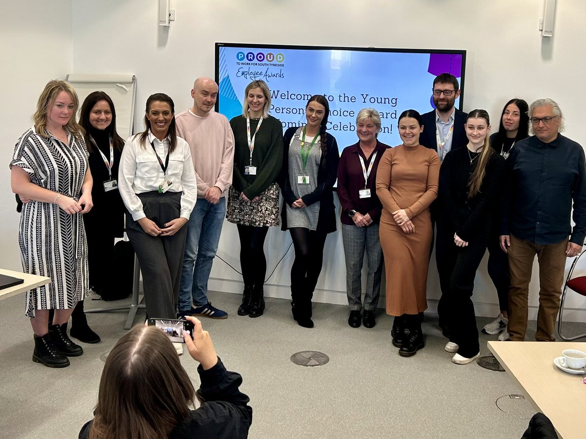 Celebrating staff nominated by our children and young people thru our #YoungPeoplesChoiceAward Lots of smiles and tears as we heard how much our children trust &amp; value these amazing people 😊 <a href="/chris2ring/">Chris Ring</a> <a href="/JTew1/">Jonathan Tew</a> <a href="/Tony__Joyce/">Tony Joyce</a> <a href="/STyne_Council/">Official South Tyneside Council</a> <a href="/ChildrensComm/">Children's Commissioner for England</a>