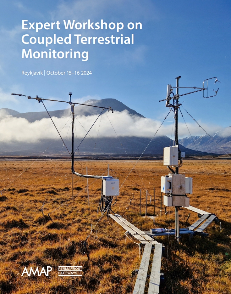 New report on the joint process between AMAP and Permafrost Pathways, focusing on coupled terrestrial monitoring in the Arctic. The cover photo of the report features stunning imagery from Zackenberg!  Check out the newly published workshop report here zurl.co/P3JIc