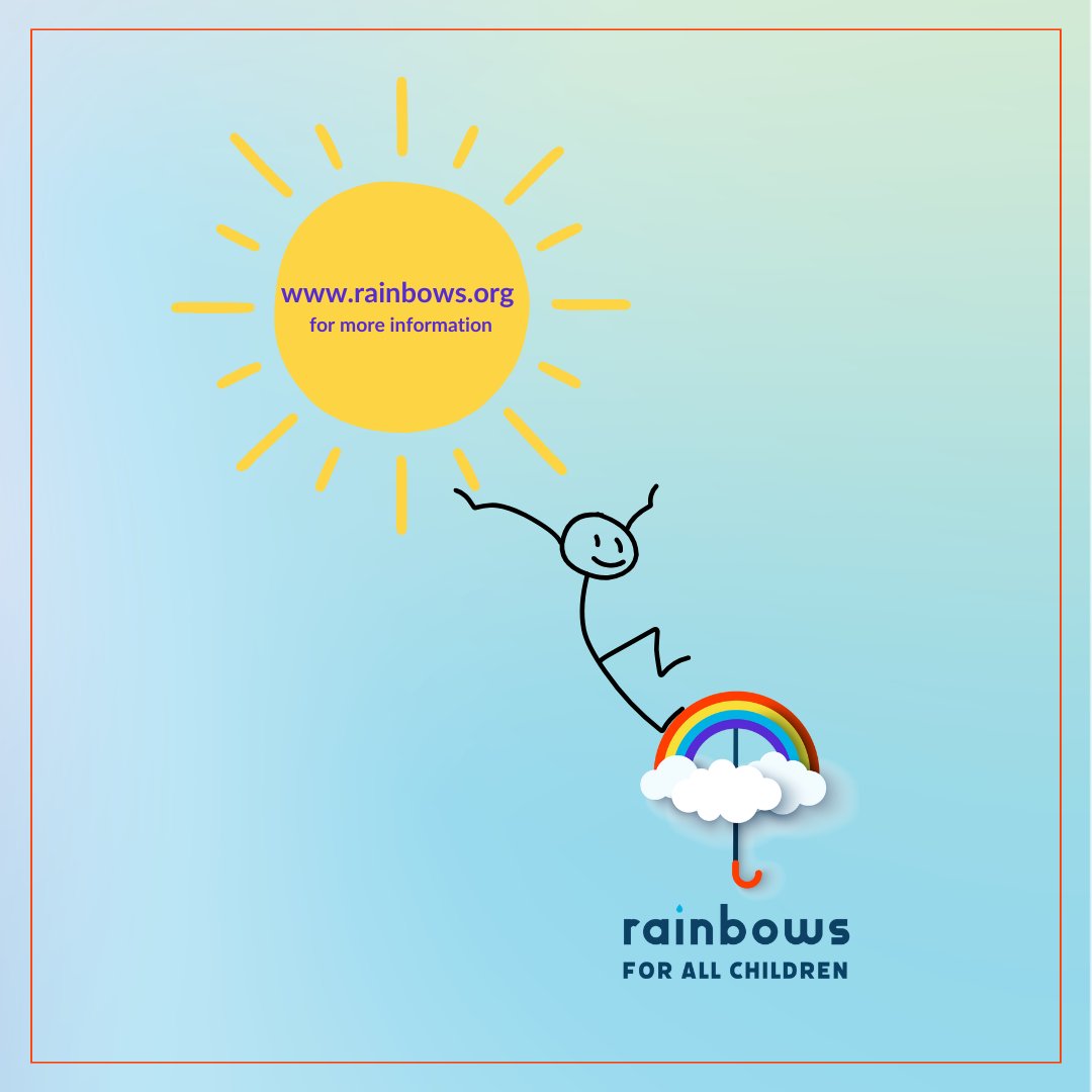 rainbowsforkids's tweet image. Various forms of grief can arise from circumstances beyond the loss of a family member. Rainbows is dedicated to supporting ALL children who are navigating their grief.  
#ChildhoodGrief #SupportForKids #GriefAwareness #LossAndHealing #Nonprofit #PeerGroups