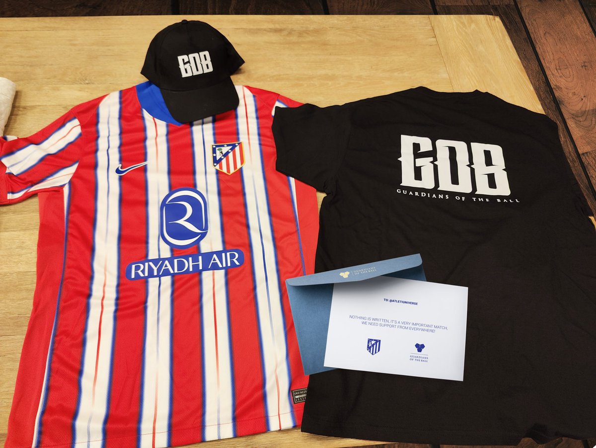 Atletico Universe (@atletiuniverse) on Twitter photo First-ever Madrid Derby. ✅
Dream come true. ✅
Thanks to all of you for your support over the years—Atlético Universe has been invited to watch the Madrid Derby! 🥹
A special thanks to <a href="/GOBVirtual/">GOB - Guardians Of The Ball</a> for making this dream a reality, perfectly aligning with their vision:
“Our First-ever Madrid Derby. ✅
Dream come true. ✅
Thanks to all of you for your support over the years—Atlético Universe has been invited to watch the Madrid Derby! 🥹
A special thanks to <a href="/GOBVirtual/">GOB - Guardians Of The Ball</a> for making this dream a reality, perfectly aligning with their vision:
“Our