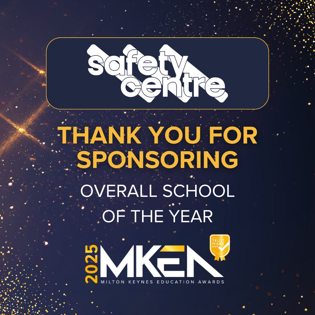 Milton Keynes Education Awards (@mkeawards_) on Twitter photo New Sponsor Announcement 📣
Thank you to <a href="/HazardAlley/">Safety Centre Charity</a> for sponsoring this year's awards. We really appreciate your support and are looking forward to you joining us on this year's awards process.
Start your entry now 👉 awards.allthingsbusiness.co.uk/mkea/
#MKEA25 #MiltonKeyne New Sponsor Announcement 📣
Thank you to <a href="/HazardAlley/">Safety Centre Charity</a> for sponsoring this year's awards. We really appreciate your support and are looking forward to you joining us on this year's awards process.
Start your entry now 👉 awards.allthingsbusiness.co.uk/mkea/
#MKEA25 #MiltonKeyne