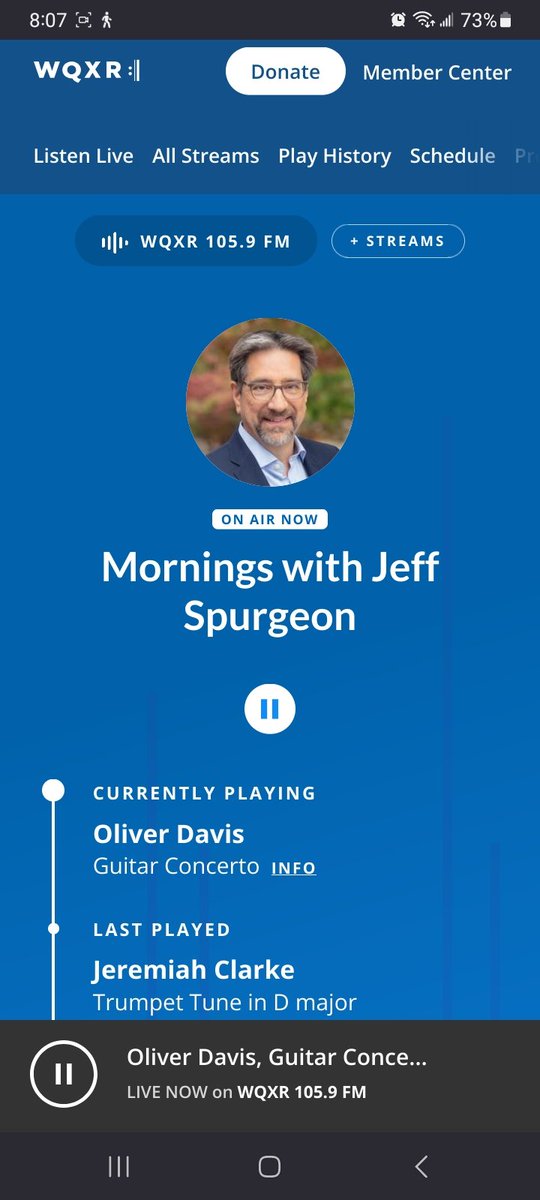 Debstar Divine (@deborah_feder) on Twitter photo Good morning, Ollie!!π
Jeff is playing your Guitar Concerto now on WQXR.org!!
Beautiful!!
Hope you're having a wonderful spring!!
<a href="/WQXR/">WQXR Classical</a> <a href="/Oliverdavismus/">Oliver Davis Music</a> Good morning, Ollie!!π
Jeff is playing your Guitar Concerto now on WQXR.org!!
Beautiful!!
Hope you're having a wonderful spring!!
<a href="/WQXR/">WQXR Classical</a> <a href="/Oliverdavismus/">Oliver Davis Music</a>