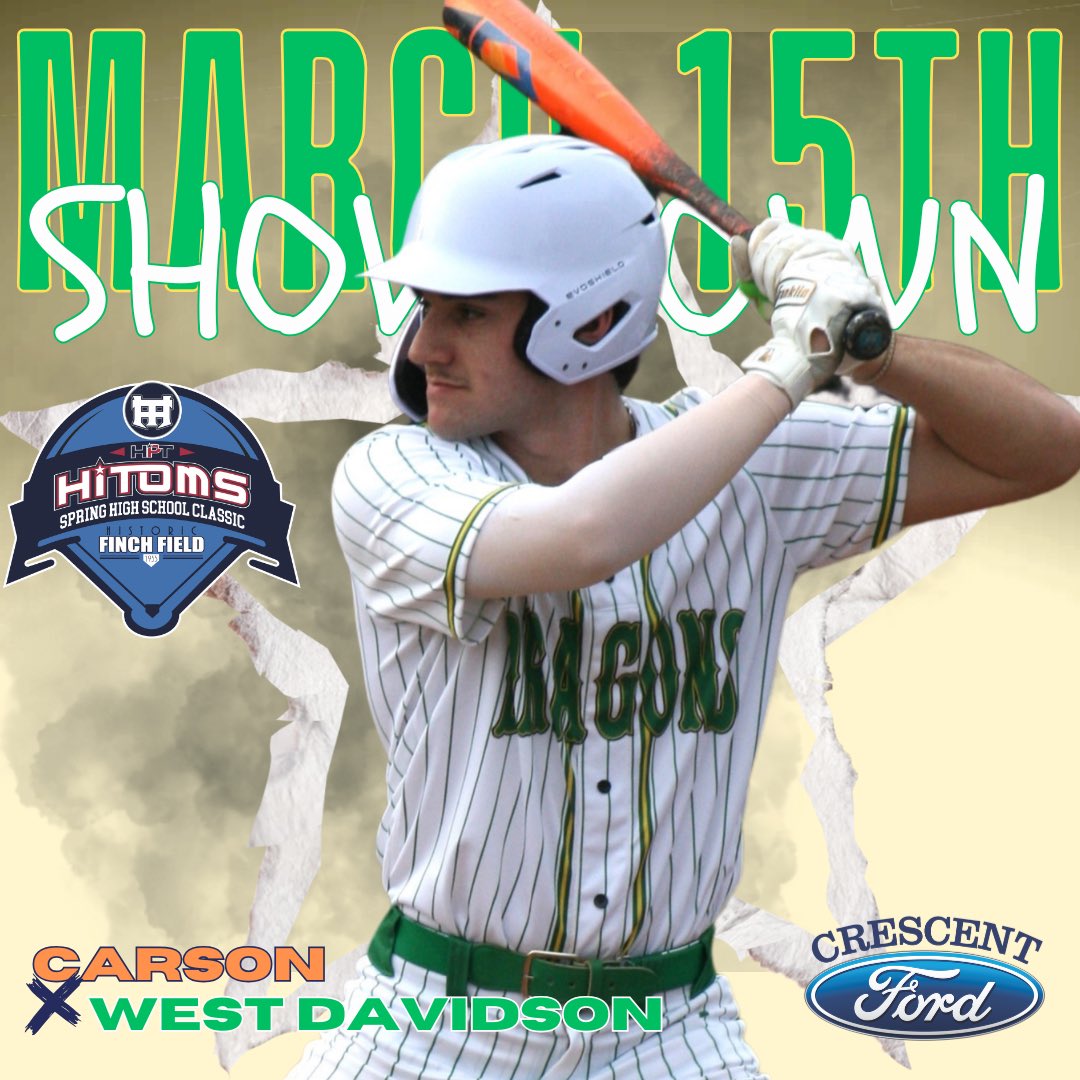 Join the action at Finch Field this Saturday! 

First pitch at 10:30 with <a href="/CowboysSports/">Southwest Guilford</a> and <a href="/LHSBaseballTEAM/">Ledford Baseball</a> leading off our day. Their game will be followed by <a href="/CarsonCougarBSB/">Carson Baseball</a> and <a href="/wstdvdsonbasbal/">westdavidsonbaseball</a> at 1:00. Closing out the evening is <a href="/GoVillainsBSB/">Villains Baseball</a> and Central Davidson