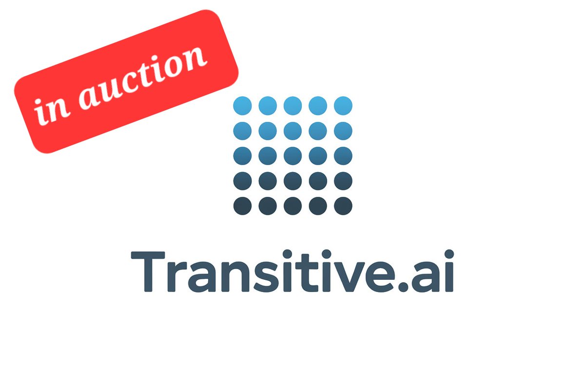 Name_Coder's tweet image. Listed at Sedo .ai auction.
Here is the link..
sedo.com/search/?langua…
#DomainForSale #DomainNames #domains #ai #afternic #tdls #domain