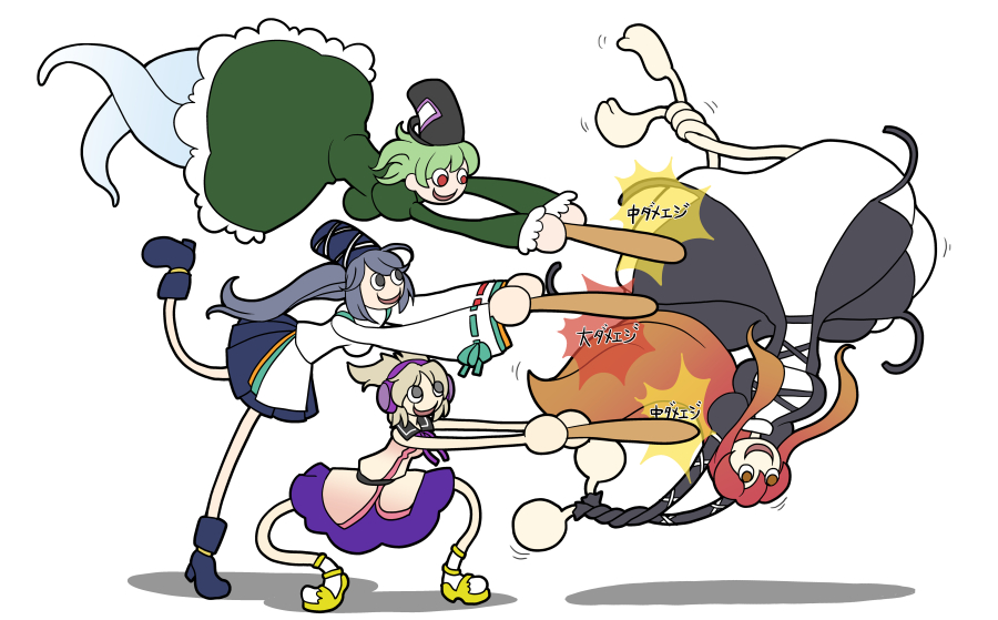 過去に描いた東方の聖さんのイラスト詰め合わせです。煩悩の塊で、あちこちで何かやらかしてくるイメージで描いてました。 