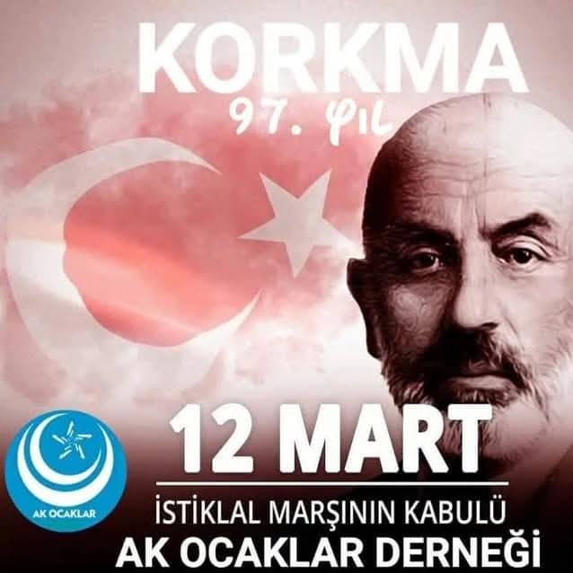 Bu Aziz Millet sizi ve İSTİKLAL marşınızı ilelebet UNUTMAYACAK.

RUHU ŞAD OLSUN İNŞAALLAH 

#AKOCAKLARANTALİLBAŞKANLIĞI#
#AKOCAKLARALANYAİLÇEBAŞKANLIĞI#
#AKOCAKLARKEMERİLÇEBAŞKANLIĞI#
#AKOCAKLARGENELMERKEZANKARA#
#HAKANYİĞİT#
#RECEPTAYYİPERDOĞAN#
<a href="/RTErdogan/">Recep Tayyip Erdoğan</a> <a href="/hakanyigitak/">Hakan Yiğit 🇹🇷</a>