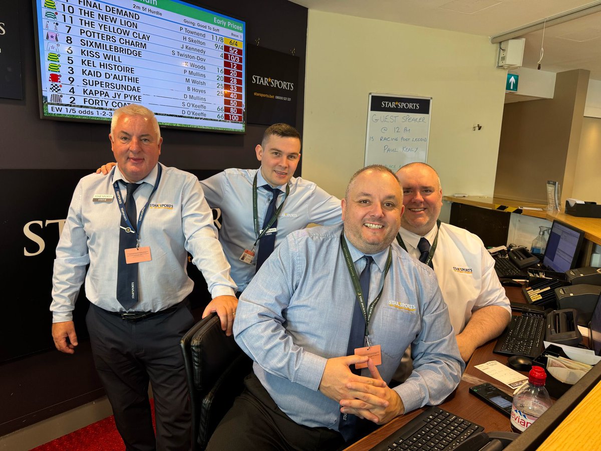 🏇 | STAR AT CHELTENHAM 

⭐️ The team are ready to go to battle again at the #CheltenhamFestival! 

👋 Be sure to pay us a visit - we’re on the rails, in Tatts &amp; and also the Sovereign Suite!

✅ Away tracks &amp; sports bets also accepted! 

18+ | GambleAware.org