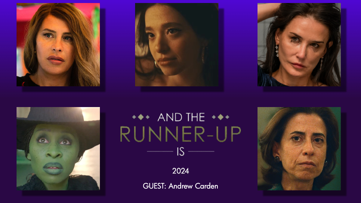 And the Runner-Up Is (@oscarrunnerup) on Twitter photo This week on the season finale of AND THE RUNNER-UP IS 🥈, <a href="/AwardsConnect/">Andrew Carden</a> joins me to break down the 2024 Best Actress race, where Mikey Madison won over Cynthia Erivo, Karla Sofía Gascón, Demi Moore, and Fernanda Torres. Listen now!
linktr.ee/andtherunnerup… This week on the season finale of AND THE RUNNER-UP IS 🥈, <a href="/AwardsConnect/">Andrew Carden</a> joins me to break down the 2024 Best Actress race, where Mikey Madison won over Cynthia Erivo, Karla Sofía Gascón, Demi Moore, and Fernanda Torres. Listen now!
linktr.ee/andtherunnerup…
