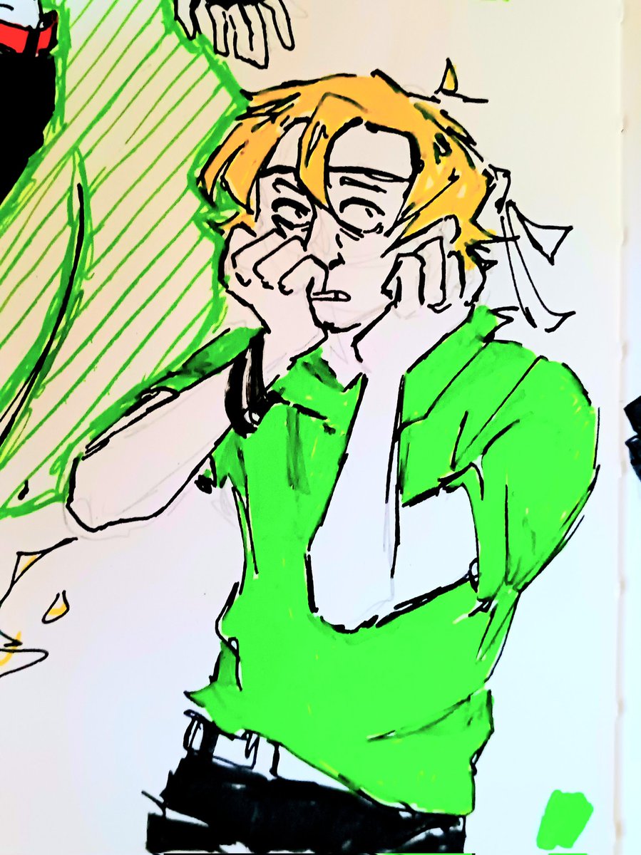 KuStarBush's tweet image. im usually dead on X, have some #lifeseries doodles #traffictwt