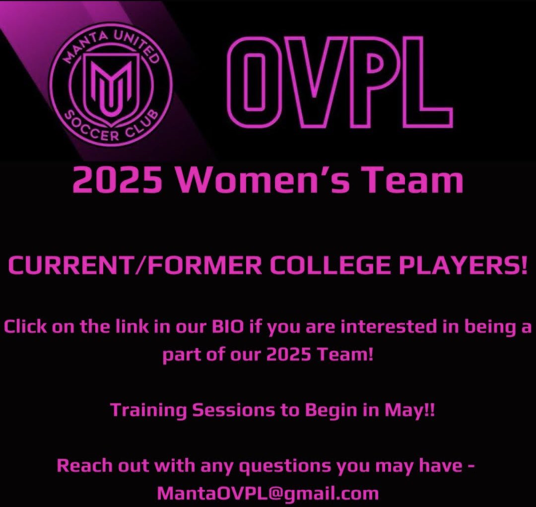 John Bena (@coachjohnbena) on Twitter photo Looking for a team this summer? We are looking for YOU! Whatever your goals, we can help you achieve them!
Trainings start in May!!!
Contact MantaOVPL@gmail.com for information!!! Looking for a team this summer? We are looking for YOU! Whatever your goals, we can help you achieve them!
Trainings start in May!!!
Contact MantaOVPL@gmail.com for information!!!