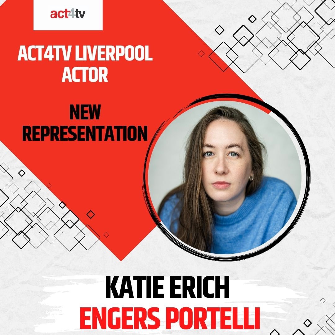 👏🏻Huge Congratulations to Katie Erich 

We’re thrilled to share that the wonderful act4tv Liverpool student, Katie Erich, has signed to London based agent Engers Portelli 🎉

🎬 Well done Katie and we know you’re going to do exciting things! Best of luck!

#act4tv #newrep #acting