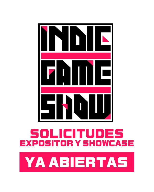 ¡Atención, comunidad! 

Las solicitudes para expositores y showcase ya están abiertas. 🔥

Si eres desarrollador, concept artist, compositor o tienes un proyecto relacionado con los videojuegos, esta es tu oportunidad de mostrar tu trabajo en Indie Game Show.