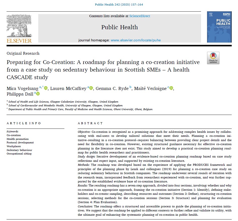 Struggling with co-creation planning? 🤔 I was too! Check out my new roadmap in Public Health for a structured, flexible approach! 👇
✅ Evidence-based &amp; iterative
✅ Balances project details with flexibility
✅ Uses PRODUCES framework
Read it here: sciencedirect.com/science/articl…