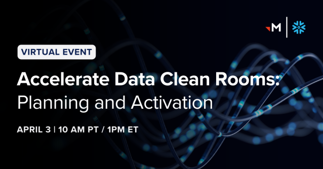 WChadCochran's tweet photo. First-party data is the future—are you making the most of it? Learn how data clean rooms enable secure, privacy-compliant collaboration for better media planning &amp; activation. Join @SnowflakeDB &amp; @Merkle for expert insights! Save your spot today: https://t.co/3QDDFJPhol https://t.co/Hd3Wa3Riac