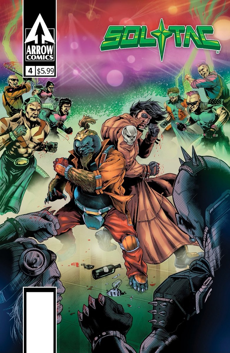 DARKLORDMADRUTH's tweet image. The story of a Bounty Hunter, a Neo-Samurai, and the fate of our Solar System.
SOLTAC: issue #4 is IN DEMAND on @fundmycomic. $8,828 dollars raised by 171 backers.
fundmycomic.com/campaign/8/sol…
Limited quantity of the first print ashcan, trading cards, and issue #1. I have 3 - 4…
