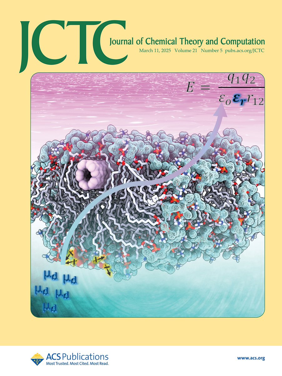Anju Yadav (@ayadav_99) on Twitter photo Thrilled and grateful to see our work featured on the cover (created by me) of <a href="/JCIM_JCTC/">JCIM & JCTC Journals</a> (<a href="/ACSPublications/">ACS Publications</a>).
Thank you <a href="/Vukovic_Lab/">Lela Vukovic</a> for your invaluable inputs in bringing this vision to life! Thrilled and grateful to see our work featured on the cover (created by me) of <a href="/JCIM_JCTC/">JCIM & JCTC Journals</a> (<a href="/ACSPublications/">ACS Publications</a>).
Thank you <a href="/Vukovic_Lab/">Lela Vukovic</a> for your invaluable inputs in bringing this vision to life!