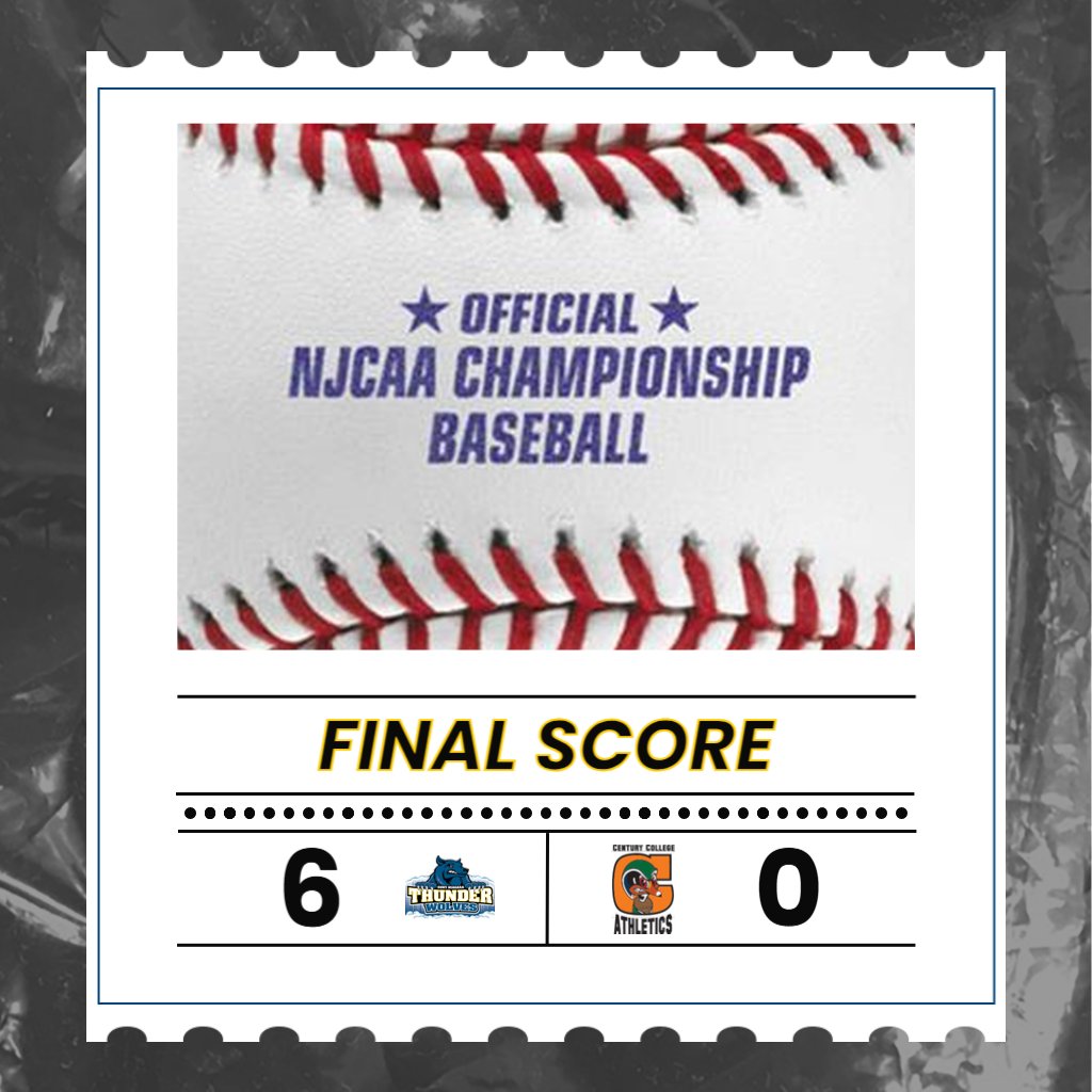 SUNY Niagara Thunderwolves (@ncthunderwolves) on Twitter photo BSB FINAL: No. 4 SUNY Niagara 6, Century College 0
Liam Hadfield CG, 8K
Weston Thompson 3-3, 1R
Mike Cole 1-3, HR, 2RBI
Cooper Rossano 1-3, 2B
Nigel Sebastianelli 1-2, 2B
10-0 Overall
<a href="/NCThunderwolves/">SUNY Niagara Thunderwolves</a>
<a href="/SUNYNiagara/">SUNY Niagara</a>
<a href="/NiagaraTwolves/">SUNY NIAGARA BASEBALL</a>
<a href="/NJCAAReg3/">NJCAA REGION 3</a>
<a href="/GNN_Sports_/">Greater Niagara Sports</a> BSB FINAL: No. 4 SUNY Niagara 6, Century College 0
Liam Hadfield CG, 8K
Weston Thompson 3-3, 1R
Mike Cole 1-3, HR, 2RBI
Cooper Rossano 1-3, 2B
Nigel Sebastianelli 1-2, 2B
10-0 Overall
<a href="/NCThunderwolves/">SUNY Niagara Thunderwolves</a>
<a href="/SUNYNiagara/">SUNY Niagara</a>
<a href="/NiagaraTwolves/">SUNY NIAGARA BASEBALL</a>
<a href="/NJCAAReg3/">NJCAA REGION 3</a>
<a href="/GNN_Sports_/">Greater Niagara Sports</a>