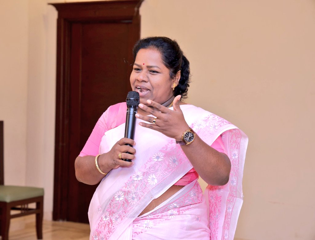 Tr_Gayathri's tweet photo. Womens' Day Celebration with Puducherry #CAAL Employees family members. https://t.co/KMLdPgRIJL