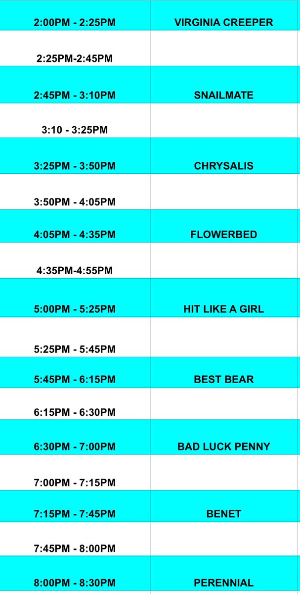 Hit Like a Girl (@hlagband) on Twitter photo Here’s where you can find us this week in Austin! Also here are the updated set times for the <a href="/nomoredysphoria/">nomoredysphoria</a> x <a href="/tinysoundscltv/">Tiny Sounds Cltv</a> showcase Friday at Alienated Majesty Books! Hope to see you there ❤️ Here’s where you can find us this week in Austin! Also here are the updated set times for the <a href="/nomoredysphoria/">nomoredysphoria</a> x <a href="/tinysoundscltv/">Tiny Sounds Cltv</a> showcase Friday at Alienated Majesty Books! Hope to see you there ❤️