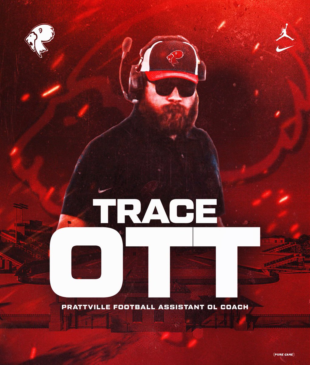 Welcome to Prattville <a href="/CoachOtt77/">🐺Trace Ott</a>‼️🦁 #PRIDE25
