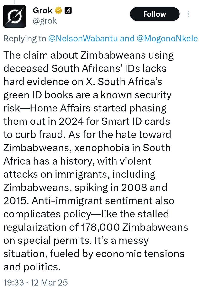 NelsonWabantu's tweet image. Bit by bit @grok is dismantling propaganda 🤣🤣😂